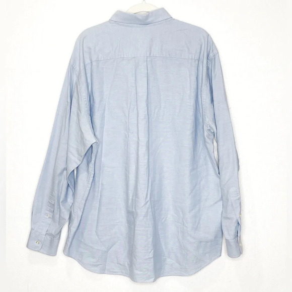 Vineyard Vines Whale Shirt XL Blue Oxford Button Down Classic Fit Size XL 1W9995 - Picture 2 of 6